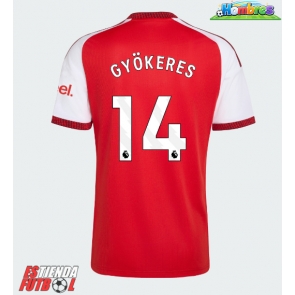 Arsenal Viktor Gyokeres #14 Primera Equipación 2026-27 Manga Corta